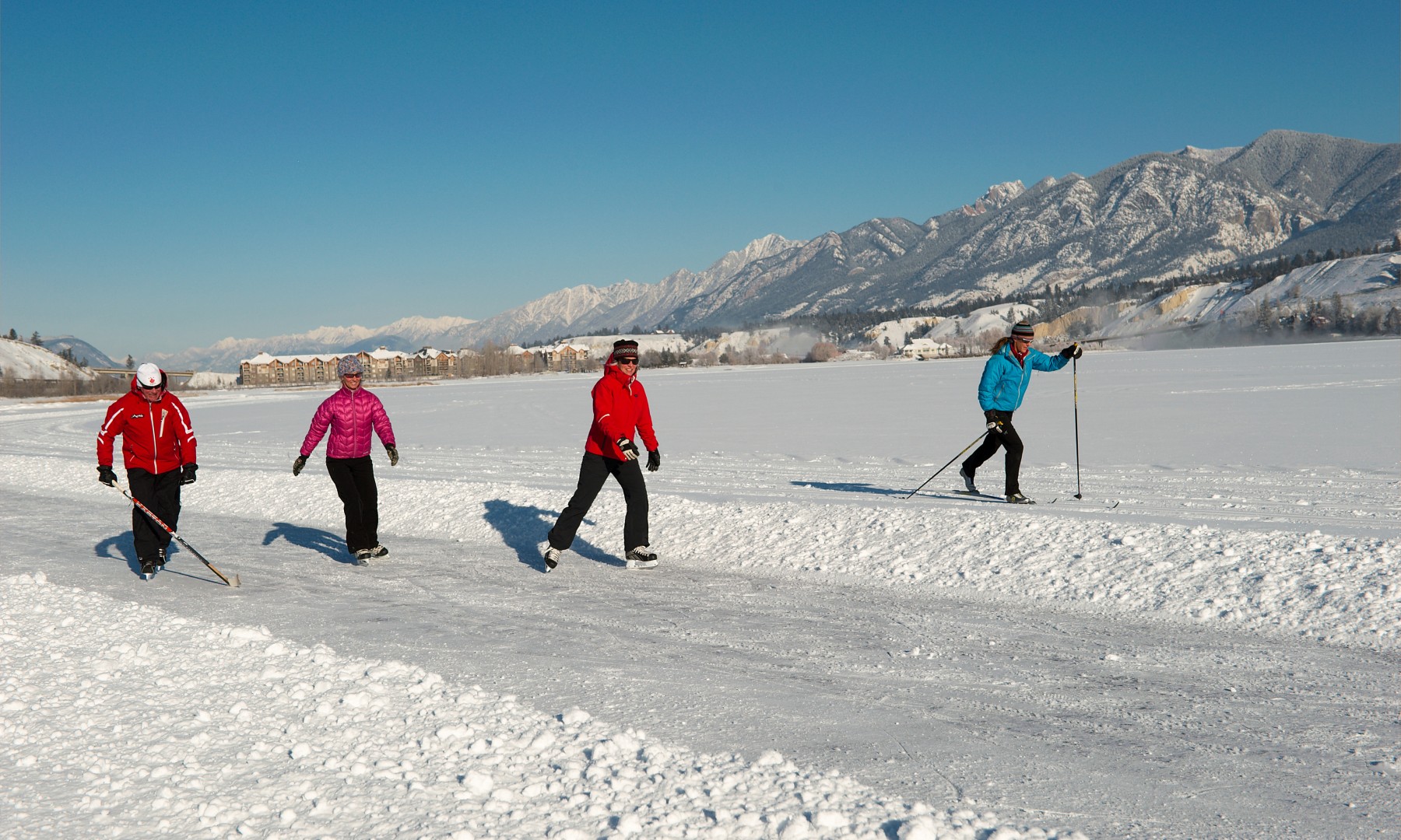 group skating xc