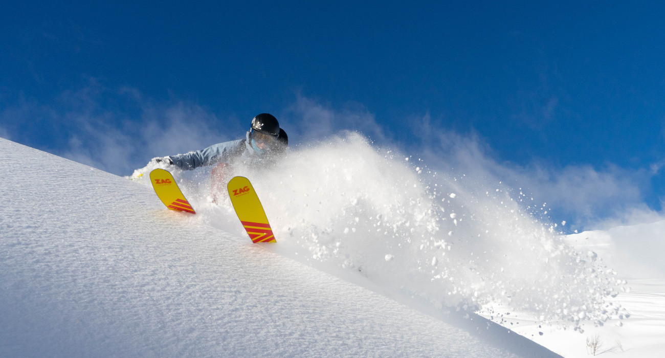 ZAG SLAP 112 ASSET Photo Julien Colonge Skier Anthony Calvet