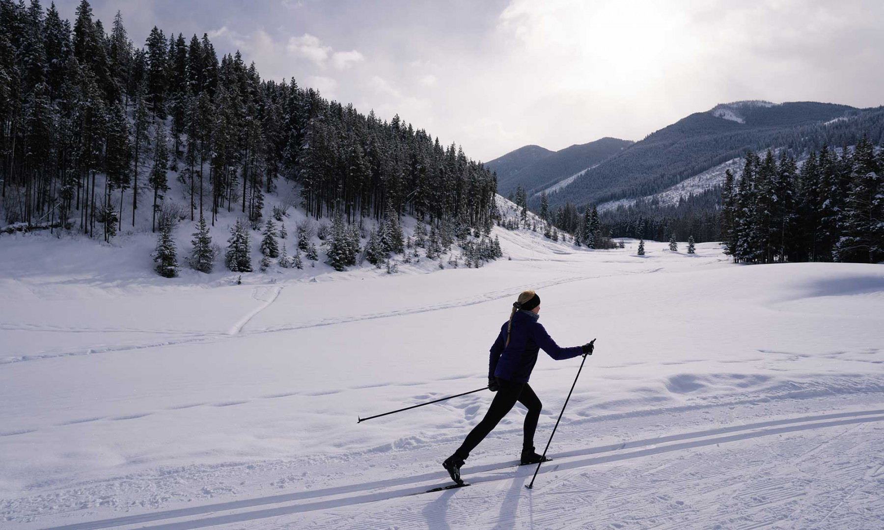 Cross Country Skiing  Panorama Mountain Resort