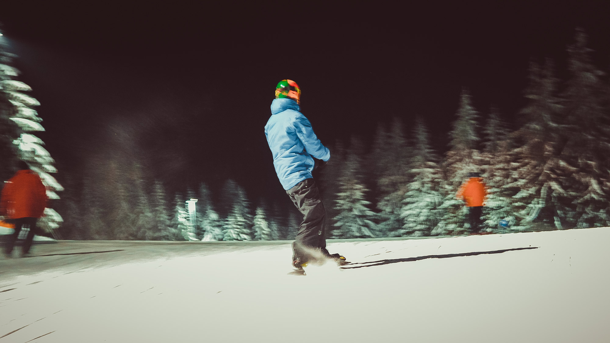 Curated visual reference: Night Skiing Panorama Mountain Resort Photo Inspiration